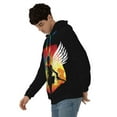 thumbnail image 3 of Attack On Titan Men's Hoodie With Color Drawstrings Sweatshirt Hooded Pullover Print Winter Coat Jacket Small, 3 of 9
