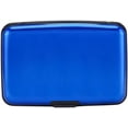 thumbnail image 5 of Mini   Wallet Credit Cards Holder Business Card Case  ID Case for Men Women (Blue), 5 of 7