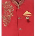 thumbnail image 5 of AHHAAAA Kids Sherwani dhoti pant Handwork Embroidery - Indo western Ethnic wear for kids and boys, 5 of 5
