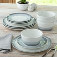 thumbnail image 2 of Noritake Colorscapes Layers Ash 12-Piece Coupe Dinnerware Set, Service for 4, 2 of 7