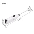 thumbnail image 2 of Uxcell Mini Electric Tumbler Stirrer Mixer, Mini Handheld Battery Operated Stirring White 1pack, 2 of 6