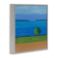 thumbnail image 2 of Stupell Industries Coastal Lone Tree at Spring Cove Gray Framed Giclee Art, 17 x 17, by Lynn Ericson Fine Art, 2 of 8