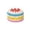 A, variant on 2026 New Simulation Mini Strawberry Cake Pinch Slow Rising Stress Relief shape Soft Pinch & Release Fidget Sensory shape for Adults Anxiety Relief Birthday Party Favor,C