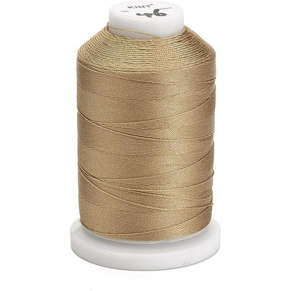 1 Roll Nylon Thread Sewing Thread 3-Ply Tan 0.3mm 500m/roll