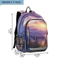 thumbnail image 2 of FORMRS Unisex School Backpack 17" Student Travel Bag with Laptop Compartment, Beautiful Mountain, 2 of 7