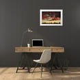 thumbnail image 3 of Grandmaison, Mike 24x17 White Modern Wood Framed Museum Art Print Titled - Clouds at sunset, 3 of 4
