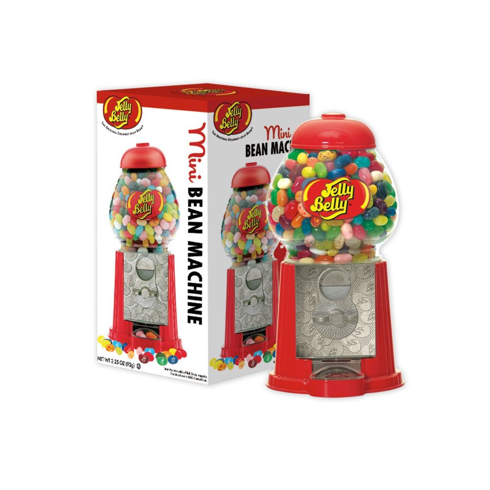 Jelly Belly Mini Bean Machine Jelly Bean Dispenser, Includes 3.25oz of