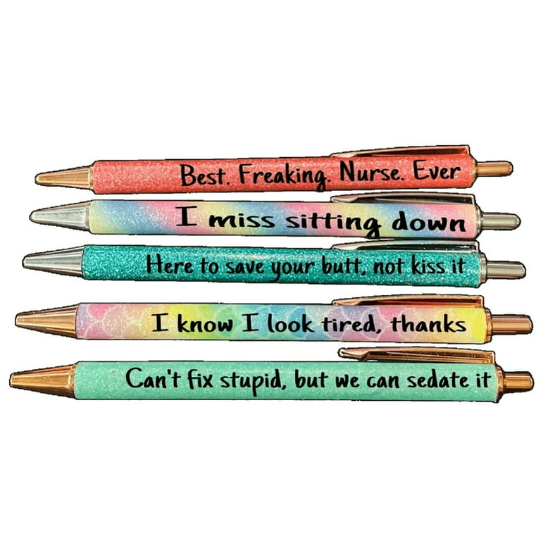 Ballpoint Pens, Comfortable Writing Pens, Metal Retractable Pretty