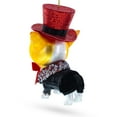 thumbnail image 3 of Chihuahua in Top Hat Glass Christmas Ornament, 3 of 5
