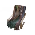 thumbnail image 4 of Venice Soft Flannel Fleece Throw Blanket, Scenic Water Canal and Old Historic Buildings Houses Brick Walls, Cozy Plush for Indoor and Outdoor Use, 50" x 70", Jade Green Dark Coral, by Ambesonne, 4 of 6