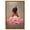 Gold Frame, variant on Princess in Pink Canvas Ebony Portrait Art by Art Remedy, Gallery Wrapped, 20" x 30"