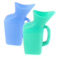 thumbnail image 2 of Pack of 2, Male Female Urine Bottle - Portable Bed Urinal for Old Ladies - Urine Collector Urination Device for Women Men, 2 of 8