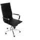 thumbnail image 2 of Silla Oficina Ejecutiva Grupo Microtec Piel Italiana Negra Replica Estilo Eames Aluminium EPI, 2 of 5