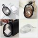 thumbnail image 5 of WORGEOUS Mini bolsa de transporte para muñecas, bolsa de almacenamiento transparente, colgante, llavero, cargador, estuche de almacenamiento, 2 uds., 5 of 9