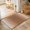 Coffee Brown, variant on Round Rugs 5Ft, Ombre Brick Red Round Area Rug Washable Indoor Throw Carpet, Solid Color Gradient Minimalist Modern Soft Non Slip Circle Rug for Cabinet Bathroom Home Decor Aesthetic