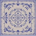 thumbnail image 1 of Pañuelo cuadrado de algodón, bandana cuadrada de algodón hecha a mano para hombres y mujeres, para entrenamiento al aire libre., 1 of 9
