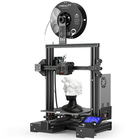 Creality Ender 3 Neo 3D Printer with CR Touch Auto Bed Leveling Kit Full-Metal Extruder Carborundum Glass, with Resume Printing Function Silent Mainboard 8.66x8.66x9.84 inch