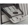thumbnail image 5 of Glider Bench - Dual Fan Back, Drop Table - Outdoor Patio Seating - Light Gray, 5 of 5