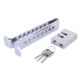 thumbnail image 2 of Door Lock, Hiding  Lock Stainles Steel Pedal Lock, Vehicle For Cars Accelerator For Trunks  Pedal, 2 of 8