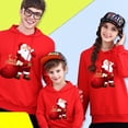 thumbnail image 1 of Día De Año Nuevo Ropa De Dibujos Animados De Navidad S-4XL Talla Grande Para Padres E Hijos Desgaste Todo Combinado Suelto Niños Niñas Tops Coreano Padre Hijo, 1 of 4