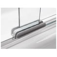 thumbnail image 4 of Kohler 707100-L-BNK 70 x 47.62 in. Revel Sliding Shower Door with 0.25 in. Thick Crystal Clear Glass - Anodized Brushed Nickel, 4 of 7