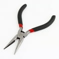 thumbnail image 1 of Unique Bargains Plastic Handle Electrician Needle Nose Plier Wire Cutter 5' Long, 1 of 1