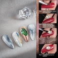 thumbnail image 5 of 20pcs k9 Verre Vert Glace à Travers la Lune Perceuse Ornement Ongles Perceuse à Ongles, 5 of 5