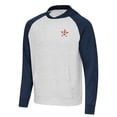 thumbnail image 2 of Men's Antigua Heather Navy/Gray Houston Astros Urgent Pullover Hoodie, 2 of 3