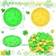 thumbnail image 2 of Monedas del Día de San Patricio FULLIVE 120 piezas, trébol, 3,5 cm, 2 of 7