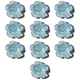 thumbnail image 1 of Bienvenido Nail Art 3D Resina Rosa Blanca Diseño de Flor Aurora Pétalo Nail Studs Charms Nail Art Rhinestones DIY Acrílico Manicura Consejos Decoración, 1 of 5