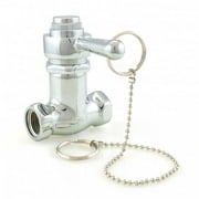 Matco-Norca Self-Closing Shower Valve w/ Pull Chain & Lever, Chrome Plated Brass