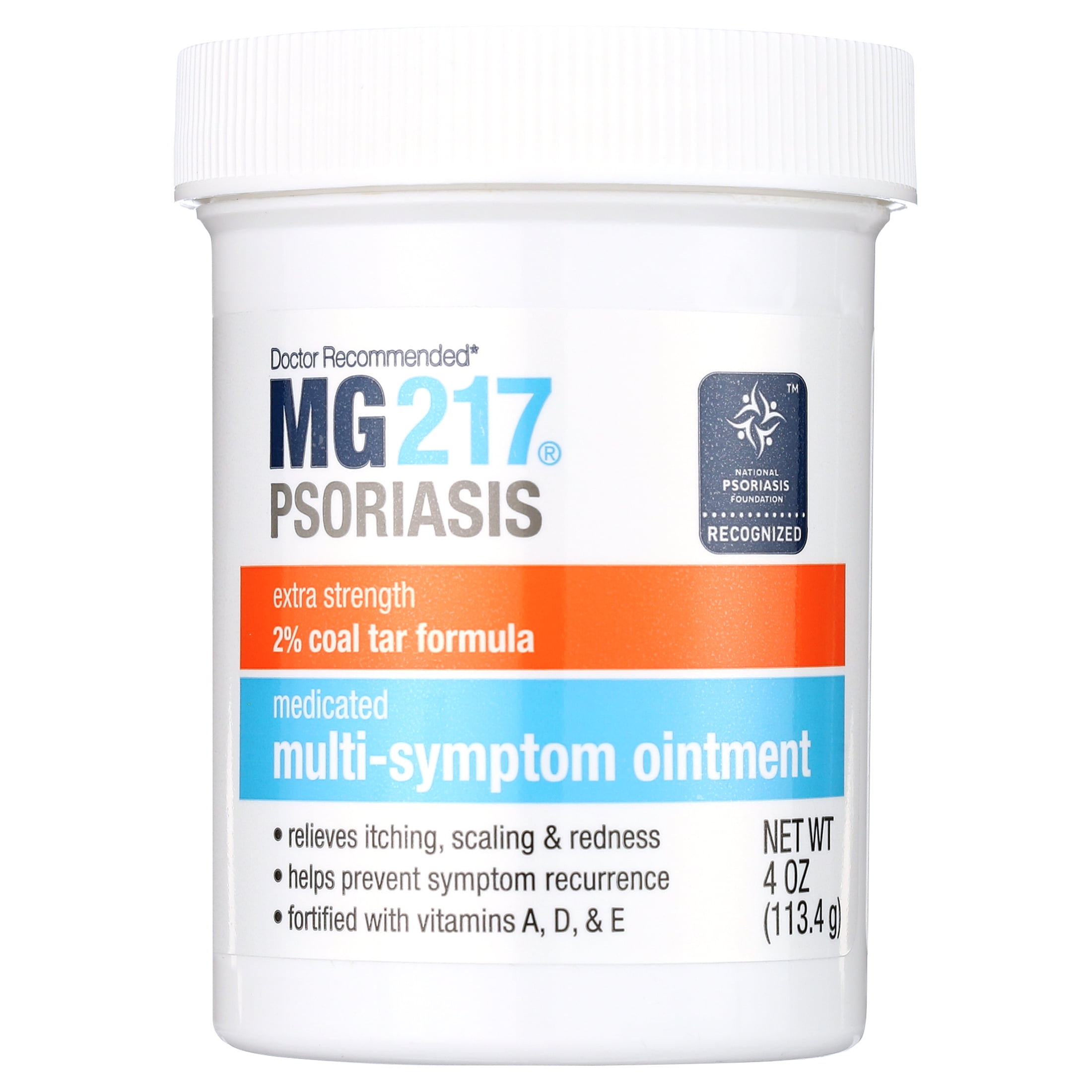 EGF軟膏 10g×2 MG217 Psoriasis Relief 2% Coal Tar Ointment - 4 oz Jar
