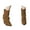 Brown, variant on Suede Ankle Boots for Women Trendy Pointed Toe Wide Calf Low Heel Slouchy Mid Calf Boots