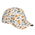 thumbnail image 6 of Picia Dog Faces pattern Trucker Low Profile Hat Men Women Baseball Cap Dad Hat Adjustable Unconstructed Plain Cap, 6 of 9