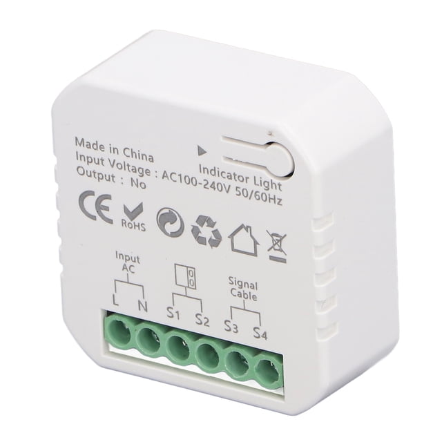 Ouvre-porte de Garage Intelligent, Compte à Rebours Surveillance en Temps Réel 100-240 V Télécommande Ouvre-Porte de Garage Intelligent Contrôle par Application pour la Maison