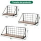 thumbnail image 2 of Juego de 3 Repisas Flotantes de Pared, Estantes Flotantes Estante de Pared, Estante de Almacenamiento Repisas para Baño Cocina Cuarto Estar Oficina Dormitorio, 2 of 7