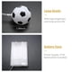 thumbnail image 3 of Cadena de lámpara Guirnalda de luces LED de 5 pies y 10 luces de hadas con forma de fútbol, luces colgantes decorativas LED para fiestas de Carnaval de Pascua de la Copa del Mundo Eccomum Cadena, 3 of 5