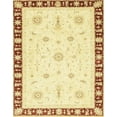 thumbnail image 1 of Ahgly Company Machine Washable Indoor Rectangle Abstract Sun Yellow Area Rugs, 5' x 7', 1 of 7