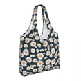thumbnail image 2 of General Daisies Pattern Daisy Canvas Shoulder Bag for Commuting, 2 of 7
