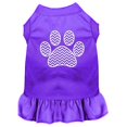 thumbnail image 1 of Chevron Patte Robe d'Impression d'Écran Violet Lg (14), 1 of 1