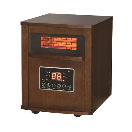 Dura Heat Infrared Quartz Heater with Wood