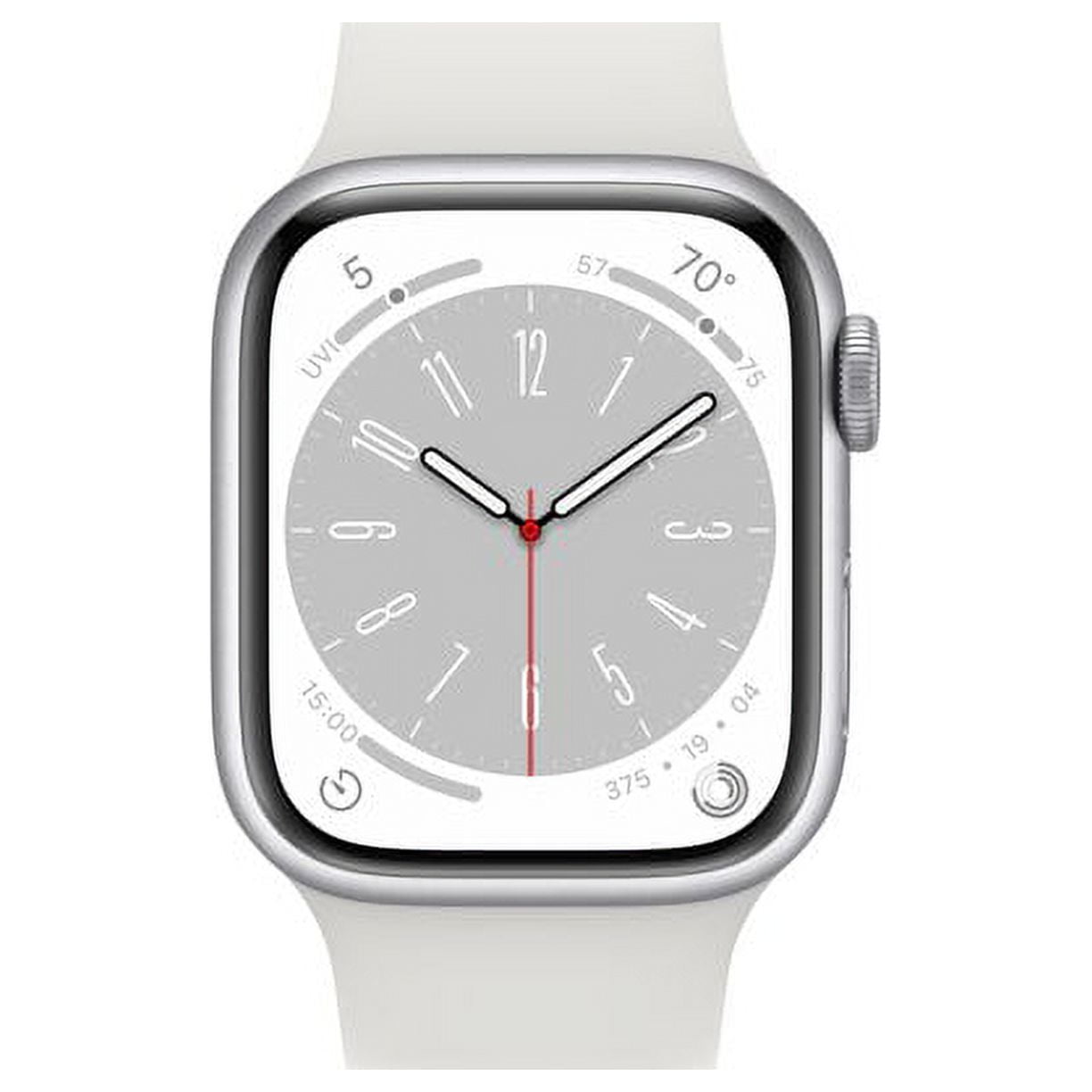 Restored Apple Watch Series 8 Cellular 41mm Sliver (Refurbished)
