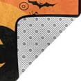 thumbnail image 2 of DouZhe Halloween Parties Spooky Pumpkin Rugs Doormat, Non-Slip Machine Washable Carpets Floor Door Mat , 36" x 24", 2 of 6