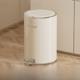thumbnail image 1 of Bote de basura con pedal, ligero, de estilo lujoso, de aspecto alto, para el hogar, el baño, la cocina, con tapa, gran capacidad, impermeable, para la sala de estar, 1 of 5