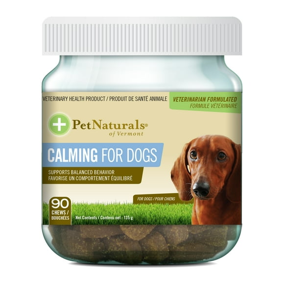Pet Naturals, Calming Chew for Dogs, Chicken Liver Flavor, Jar 18KG