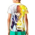 thumbnail image 2 of My Hero Academia Dabi Kids T-Shirt 3d Printed Graphic T-Shirts Boys And Girls Short Sleeve Shirts For Youth Kids X-Small, 2 of 7
