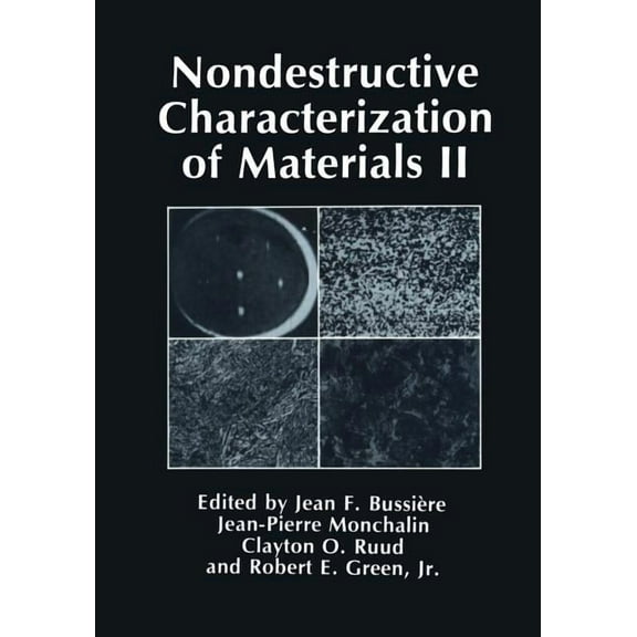 Nondestructive Characterization of Materials II, (Paperback)
