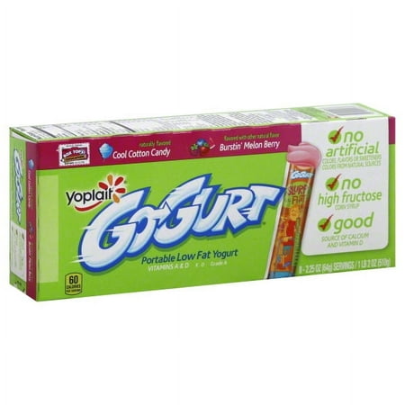 General Mills Yoplait GoGurt Yogurt, 8 ea