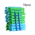thumbnail image 2 of 1 Set Hair Roller Long-time Service Powerful Function Useful Helper Curlers Unique Design Hairdressing Curler for Long hair Blue+Green, 2 of 6