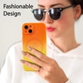 thumbnail image 7 of Ancove Magnetic Case for iPhone 13 Pro,[Compatible with Mag Safe],Cute Shockproof [Camera Lens Protector] Gradient Color Soft Liquid Silicone Case for iPhone 13 Pro,Orange+Yellow, 7 of 7
